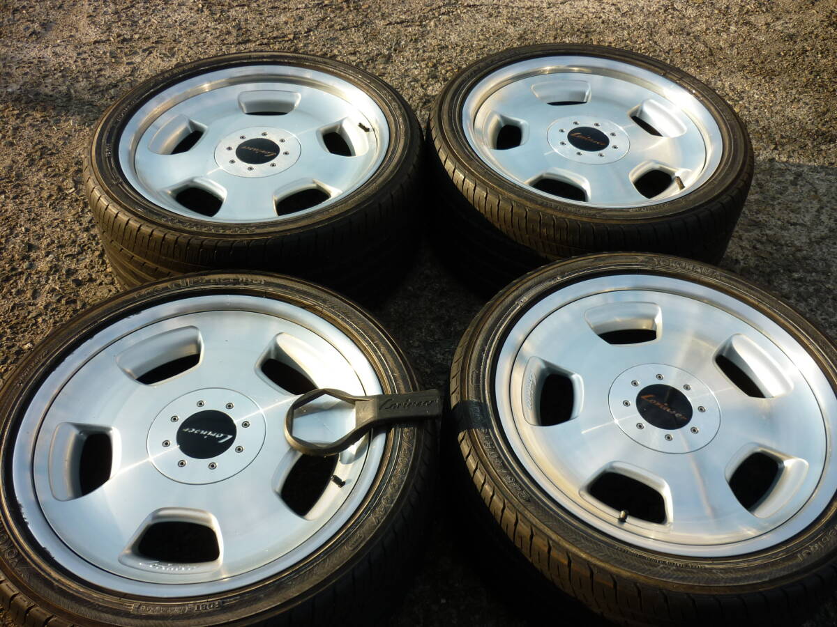 旧車!セルシオ30用?マジェスタ? ロリンザー 8.5J-19 9.5J-19 4本セット拍卖