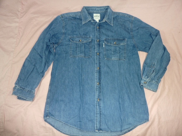 オールド EDWIN デニム ワークシャツ L 拍卖