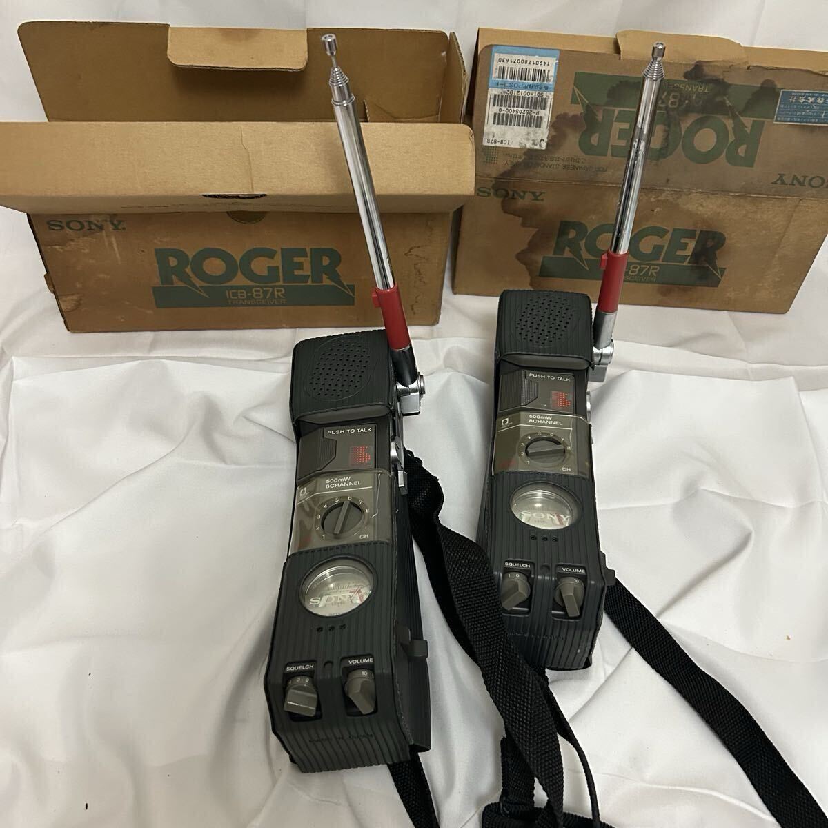 SONY ソニー トランシーバー ICB-87R拍卖