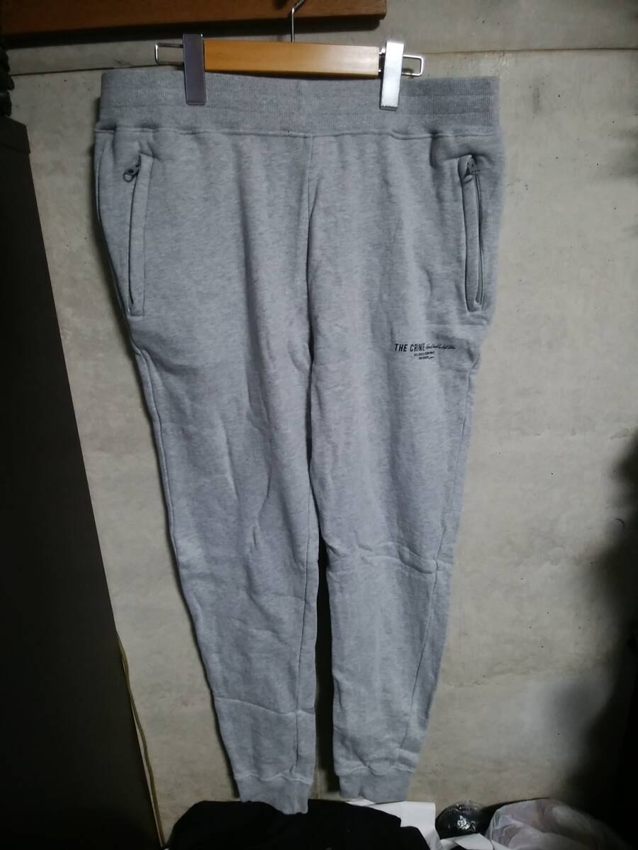 【CRIMIE クライミー 】スウェットパンツXL 「SWEAT PANTS」 希少ビッグサイズ 大人の男が似合うルード系ブランド拍卖