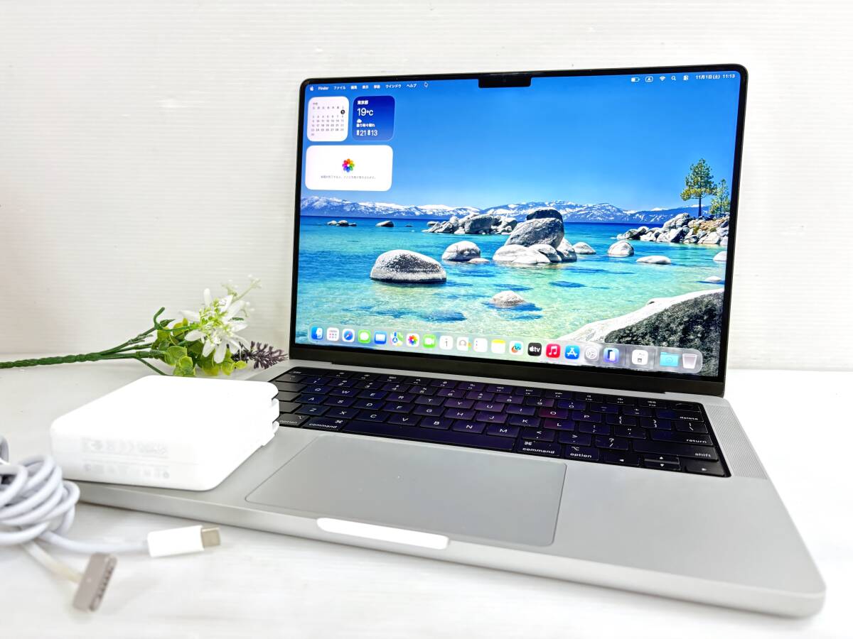 【USキー 美品】Apple MacBook Pro(14-inch,2021) A2442 Apple M1 Pro-10コア/RAM:32GB/SSD:1TB 16コアGPU 充放電数68回 Tahoe 動作品 拍卖