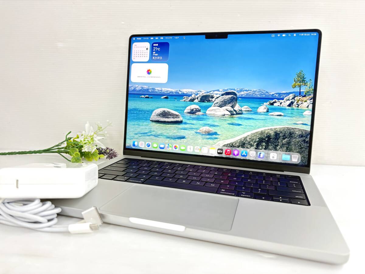 【USキー 超美品】Apple MacBook Pro(14-inch,2021) A2442 Apple M1 Pro-10コア/RAM:32GB/SSD:1TB 16コアGPU 充放電数2回 Tahoe 動作品拍卖