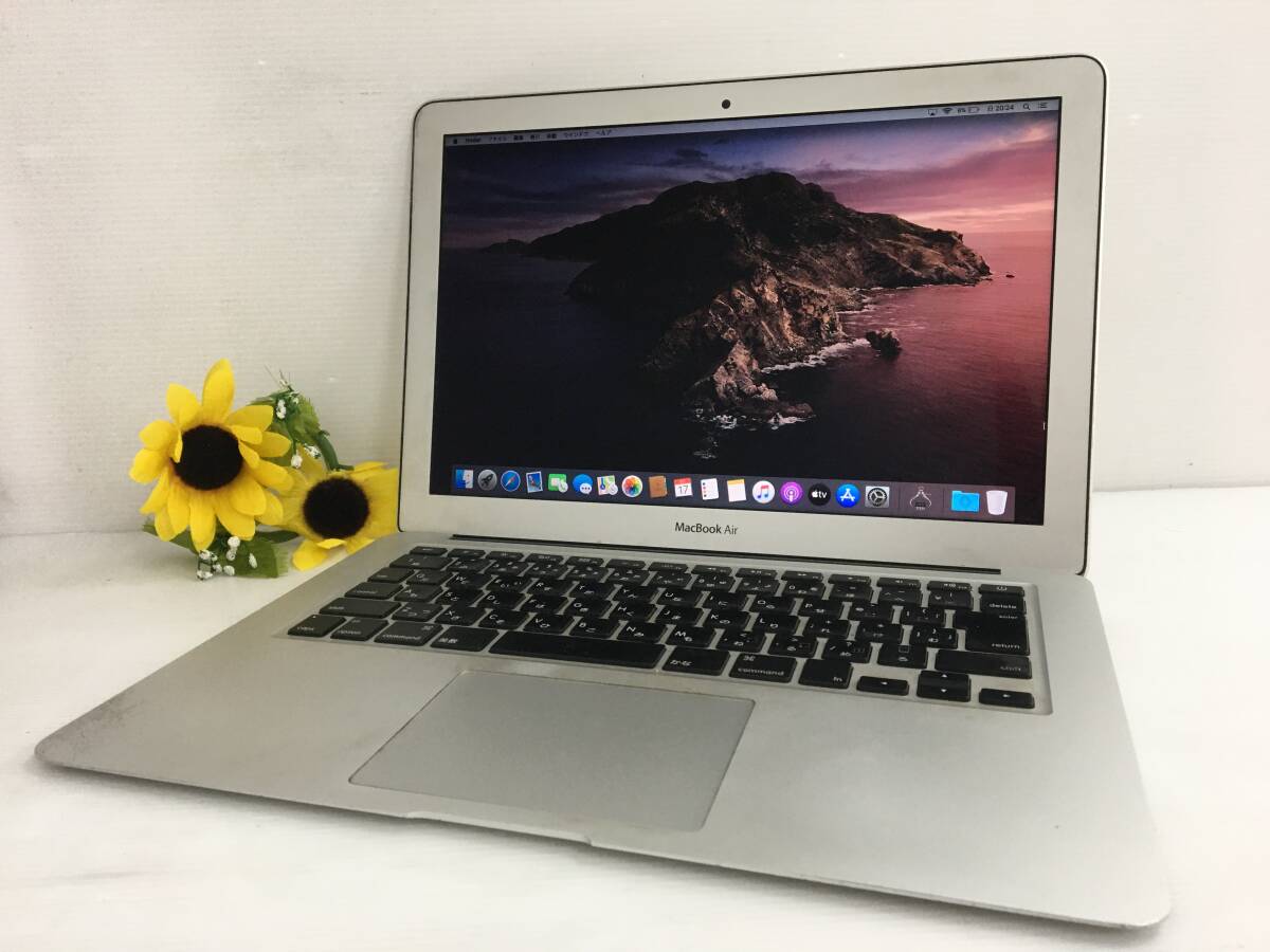☆【13.3インチ】Apple MacBook Air (13-inch, Mid 2013) A1466『Core i5(4250U)1.3GHz/RAM:4GB/SSD:128GB』Catalina 動作品拍卖