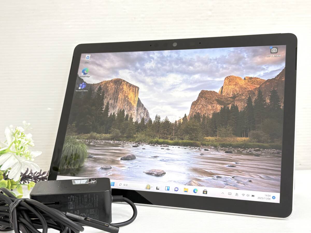 【バッテリー良好】Microsoft SURFACE GO3 model:2022『Core i3(10100Y) 1.3Ghz/RAM:8GB/NVMe SSD:128GB』10.5インチ LTE Win11 動作品拍卖