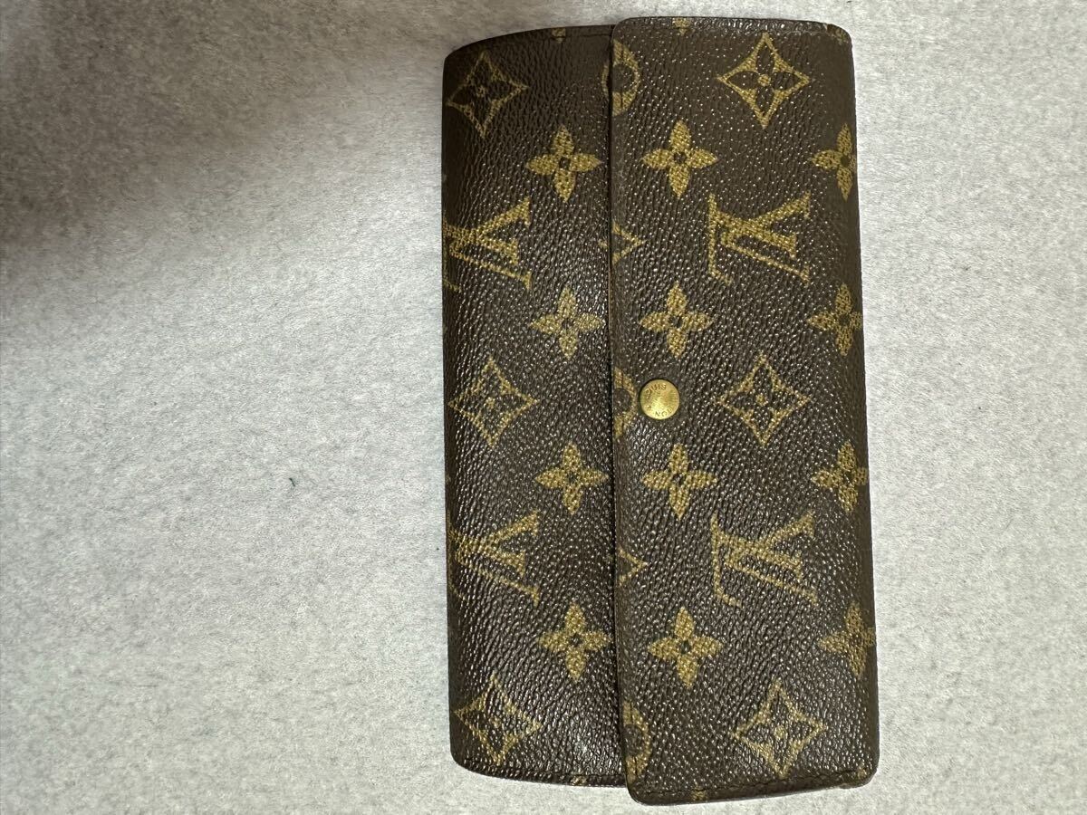 Louis Vuitton モノグラム 長財布 男女兼用拍卖