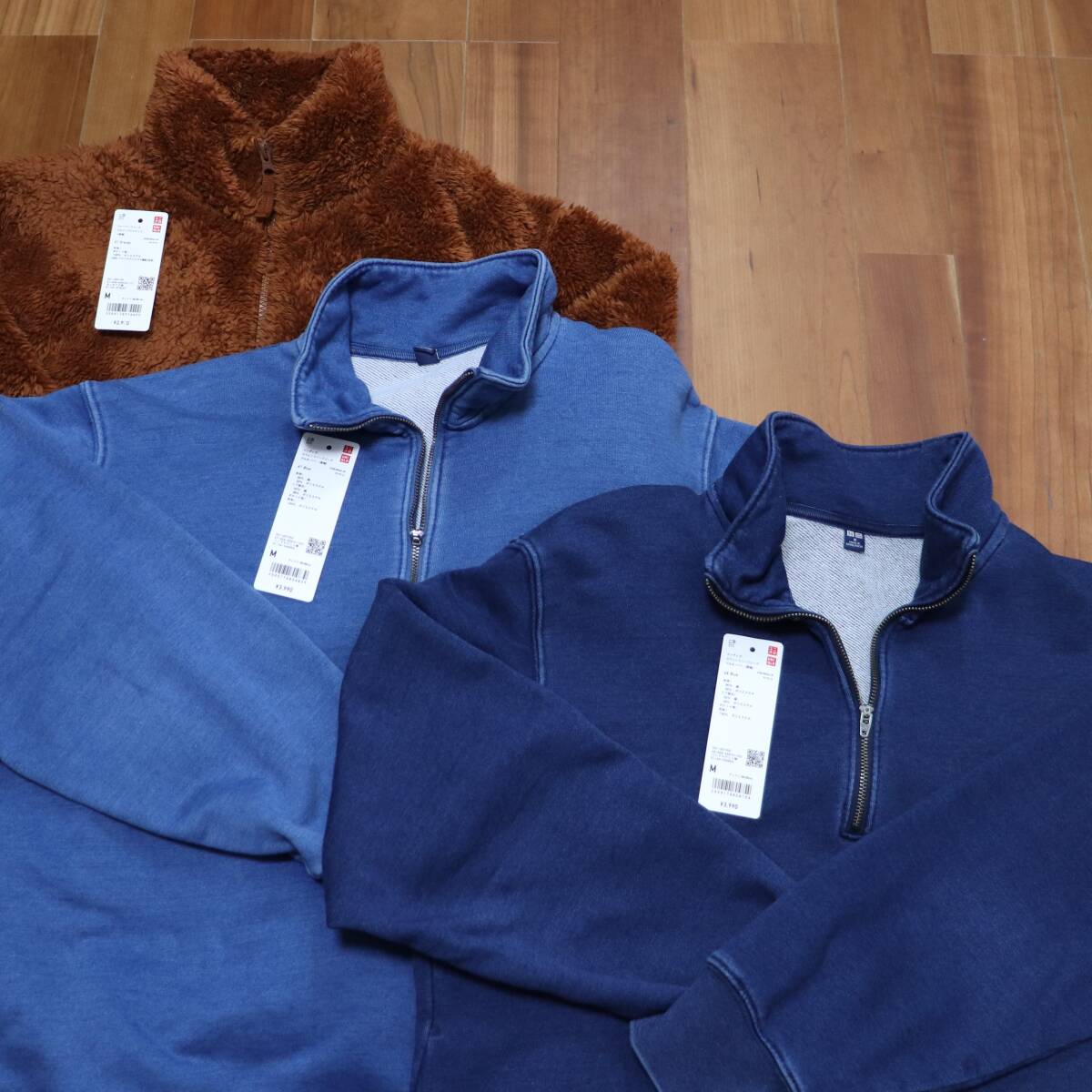 ☆超お買い得 処分 3点セット UNIQLO ユニクロ (M) アウター タグ付き★★★★★拍卖
