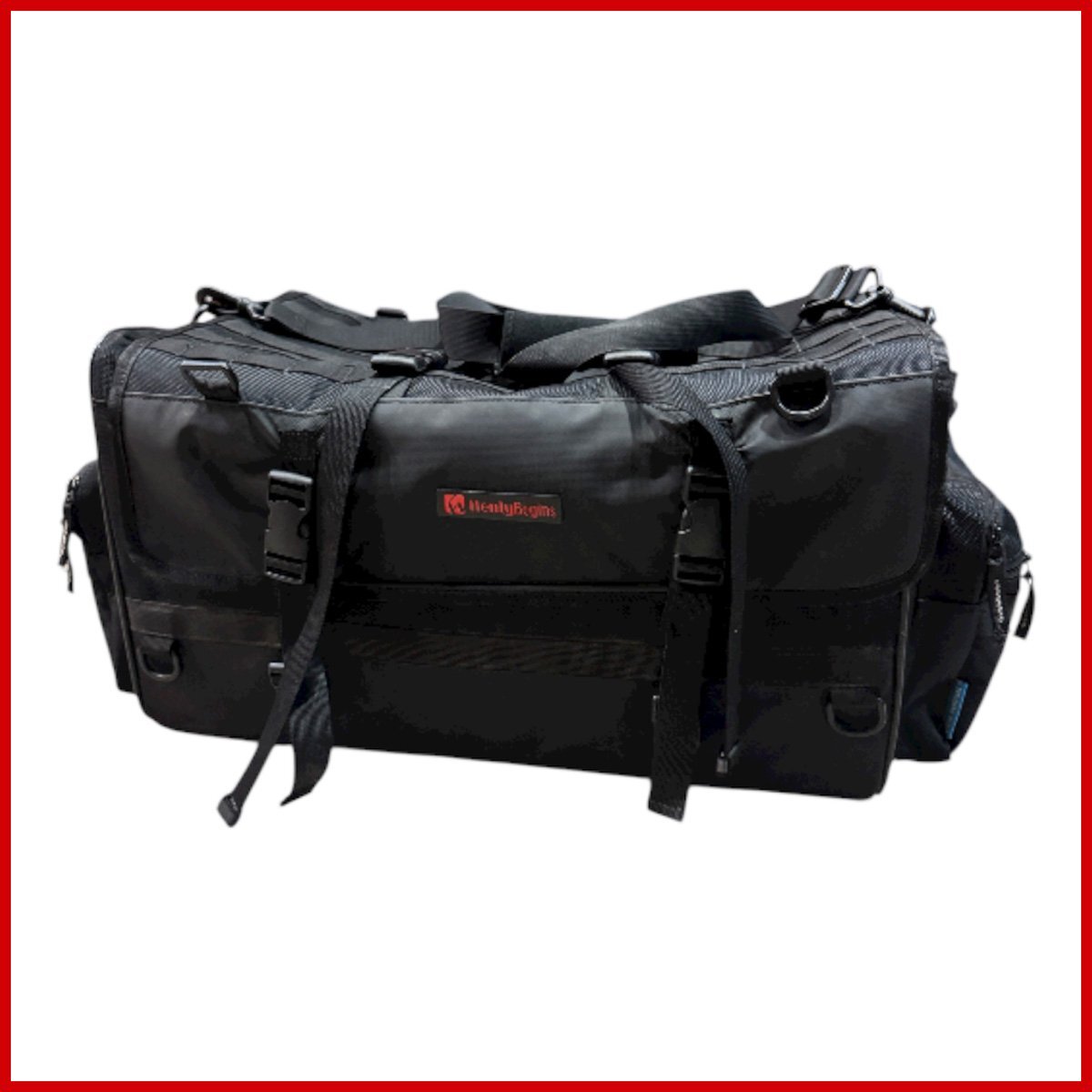 中古●HenlyBegins /ヘンリービギンズ●ツーリングシートバッグ DAYTONA/デイトナ 大容量 ブラック 使用感強め 破れ有 札幌 ②拍卖