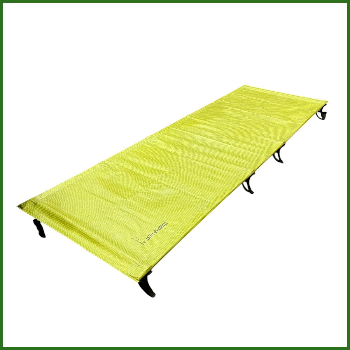 中古●THERMAREST/サーマレスト● ウルトラライトコット アウトドアベッド 超軽量 1.3kg キャンプ ライムグリーン 札幌拍卖
