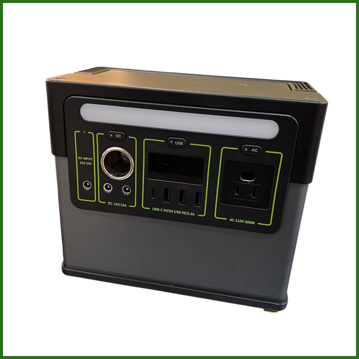 中古●最大300W 5種類出力対応!●ポータブル電源 mp038 家庭用蓄電池 ポータブルバッテリー 360Wh リチウムイオン 札幌拍卖