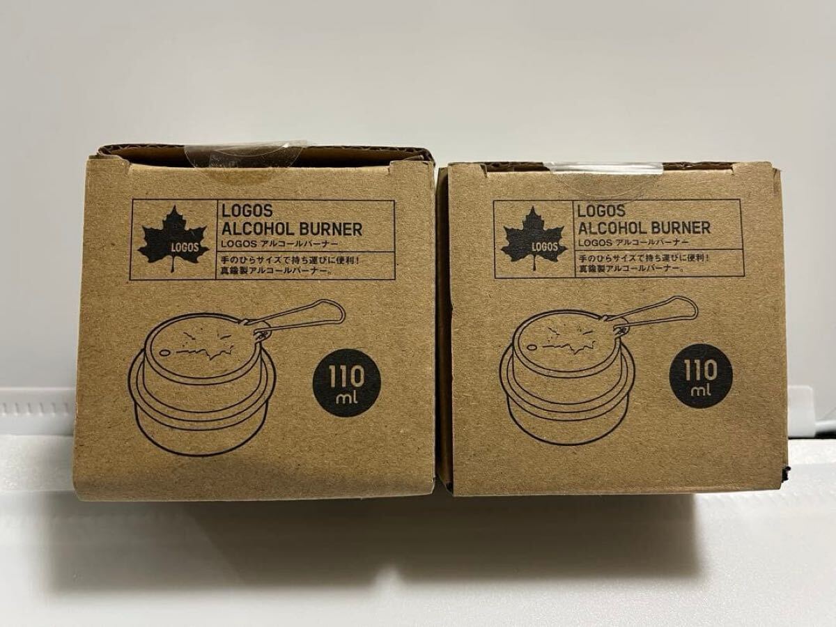 ロゴス LOGOS アルコールバーナー アルコールストーブ 2個セット キャンプ 送料無料拍卖