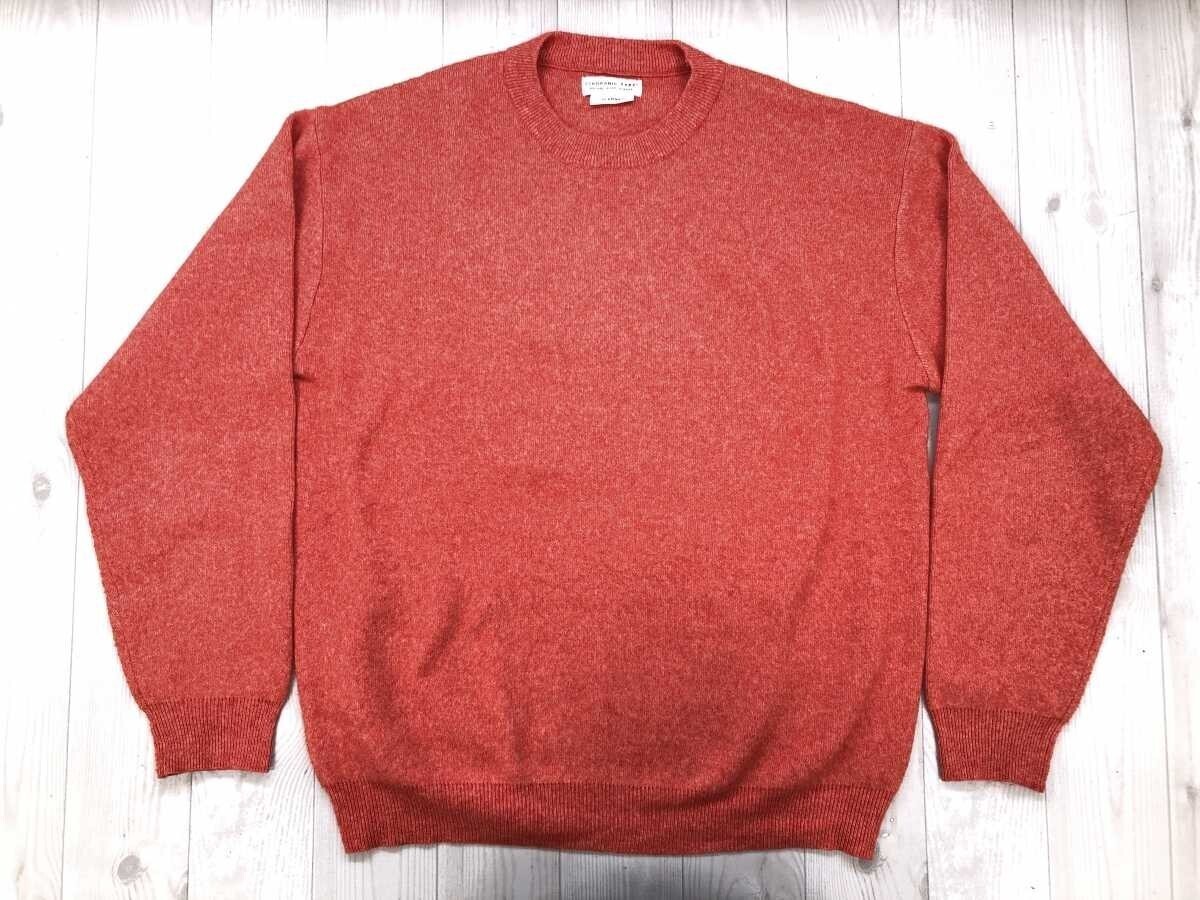 チャオパニック ティピー CIAOPANIC TYPY アーバン ストリート メランジ ニット セーター メンズ ウール混合 L オレンジ拍卖