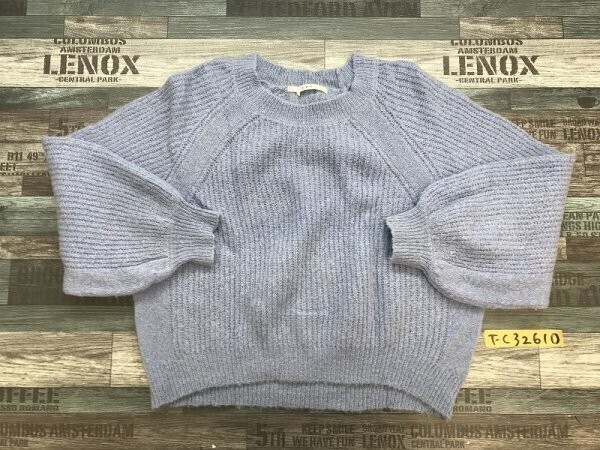 KBF ケービーエフ アーバンリサーチ レディース ラグランスリーブ ドルマン ニットソー FREE ライトブルー拍卖