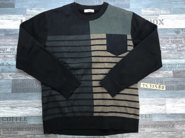 oudu メンズ フェイクポケット 裏起毛 トレーナー サイズ表記より小さめ XXXL 黒緑茶拍卖