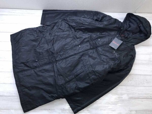 新品タグ付き トニー ホーク TONY HAWK スポーツ ストリート 中綿 ベンチコート パーカー ジャケット メンズ ポリエステル100% M 黒拍卖