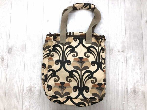 ロキシー ROXY ストリート サーフ カルチャー ボタニカル 花柄 アート トートバッグ カバン レディース ベージュ拍卖