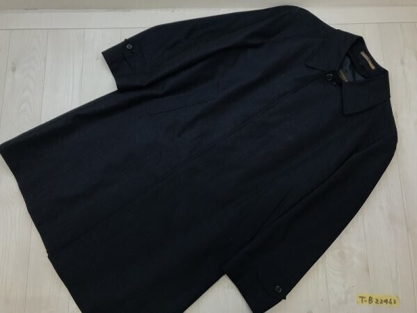 SANYO サンヨー メンズ ステンカラーコート 165-89-77 ネイビー拍卖