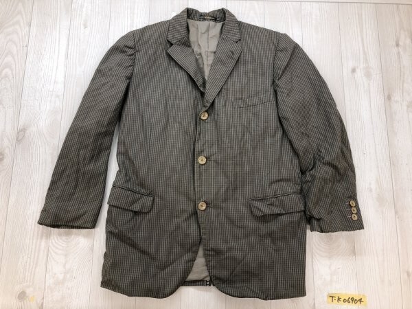 sharp wing メンズ 春秋 ストライプ織り ジャケット カーキ拍卖