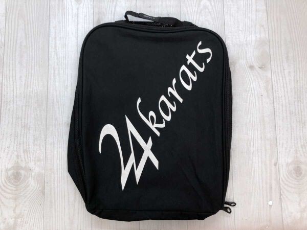 24Karats 24カラッツ EXILE エグザイル スクエア型 ジャージ入れ 袋のみ キャリー バッグ レディース メンズ 黒拍卖