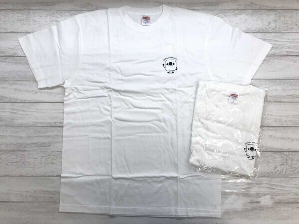 新品 17LIVE イチナナライブ 600Days Anniversary 配信者 ライバー 配信継続記念グッズ 半袖Tシャツ 2点セット メンズ コットン100% XL 白拍卖