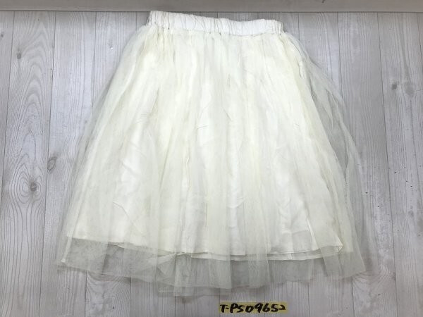 BEAMS HEART ビームスハート レディース チュールスカート アイボリー拍卖