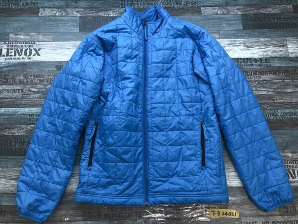 OLD NAVY オールドネイビー メンズ キルティング ジップジャケット S 青拍卖