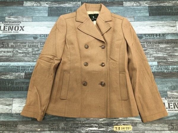 THE SCOTCH HOUSE スコッチハウス レディース ウール ジャケット 38 キャメル拍卖