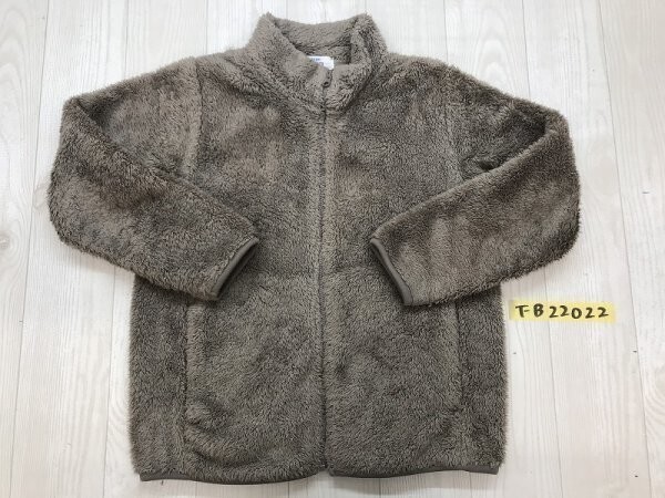 CLOSSHI KIDS しまむら キッズ ボアジャケット 140 カーキブラウン拍卖