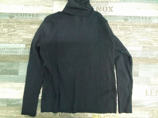 AMERICAN HOLIC アメリカンホリック レディース 薄手 タートルネック ニットソー M 紺拍卖