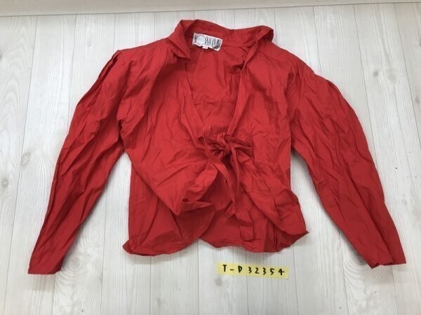 NORMAKAMALI レディース 肩パッド付き 羽織り カシュクール 赤拍卖