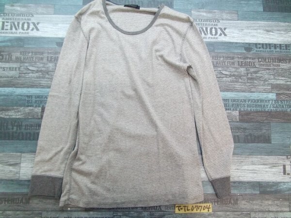 RAGEBLUE レイジブルー メンズ ボーダー カットソー L グレー拍卖