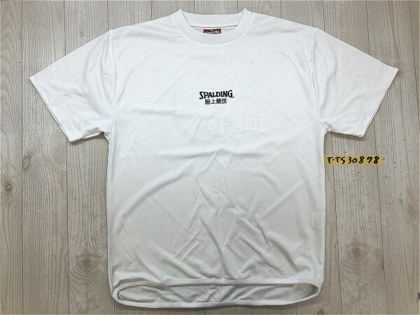 美品!SPLANDING メンズ 陸上競技 超走 プリント ドライ 半袖Tシャツ 大きいサイズ LL 白拍卖