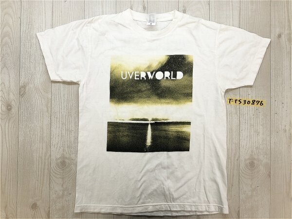 UVER WORLD メンズ レディース ライブツアー2018 半袖Tシャツ M 白拍卖