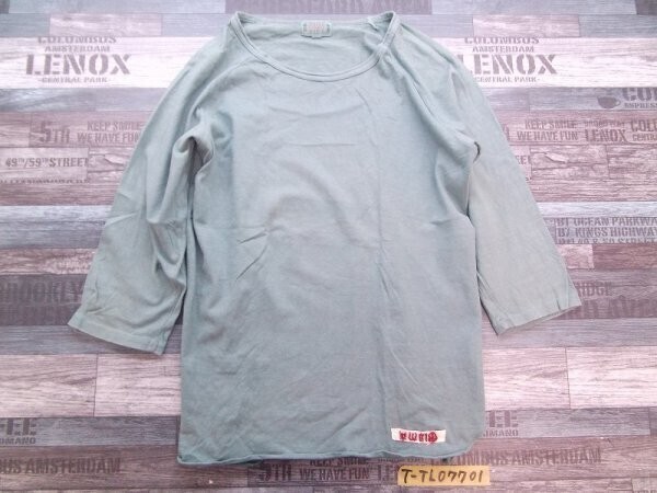 RUDEES WACKO MARIA ワコマリア レディース 七分袖カットソー M 緑拍卖