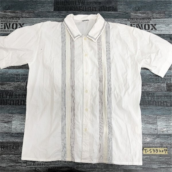 EPINARD レディース コットン 半袖シャツ 白拍卖