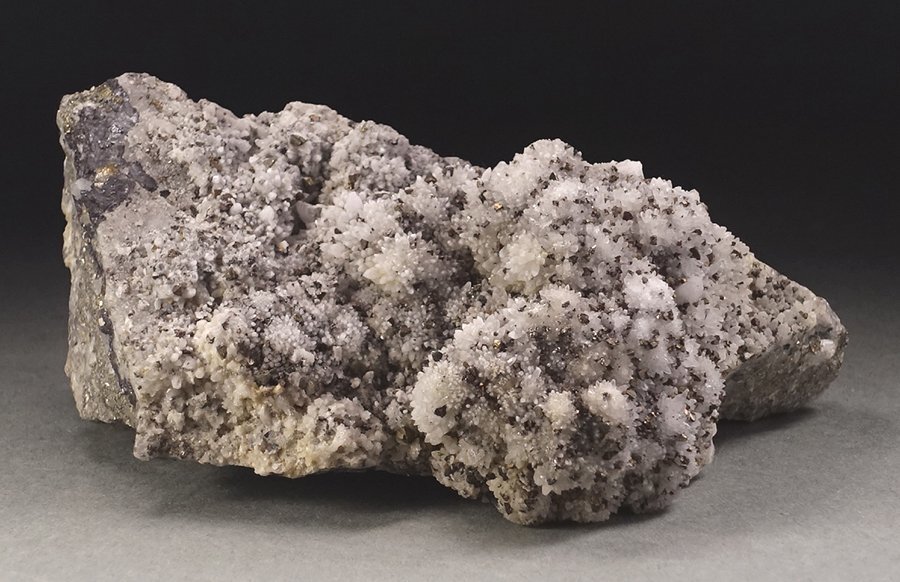 ∇花∇天然水晶原石 カクタスクォーツ・クラスター パイライト(黄鉄鉱)共生 幅16.5×9.8cm/重量1208g 鉱物 天然石 宝石置物 群晶 L拍卖