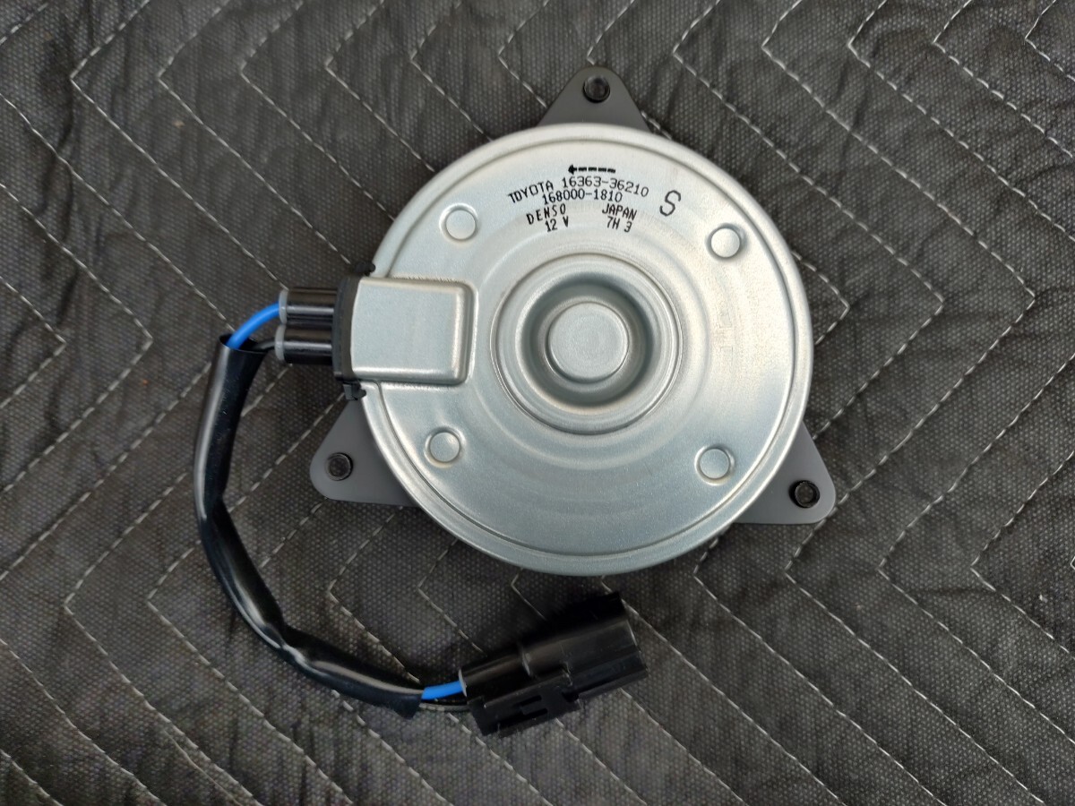 新品未使用 トヨタ純正 ラジエーターファンモーター 16363-36210 アルファード ヴェルファイア エスティマ 電動ファンモーター拍卖