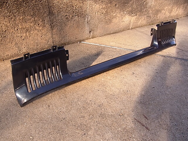 絶版超希少!! SA22C サバンナ RX-7 後期 ターボ 限定車 リミテッド バージョン フロント バンパー ロワ アンダー パネル V4 キャナルブルー拍卖