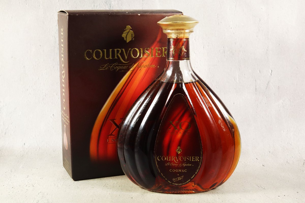 未開栓 COURVOISIER XO IMPERIAL 700mL 40% クルボアジェ インペリアル コニャック ブランデー お酒拍卖