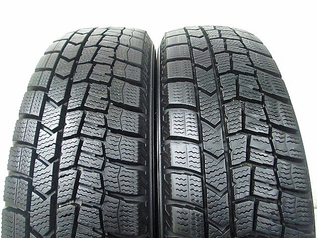 中古スタッドレス■155/65R14 2本■ダンロップWINTER MAXX WM02拍卖