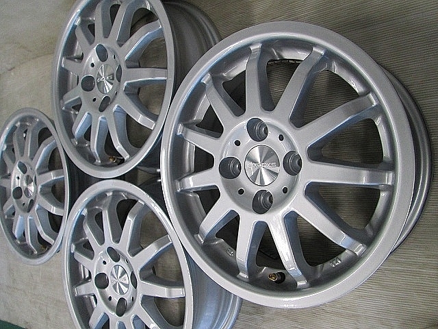 TAS■C-WORKS MS-1■14インチ 4穴-100■装着車種※球面 装着車種※球面 フォルクスワーゲンUP!拍卖