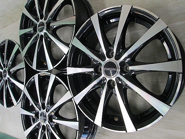 HOT STUFF■LAFFITE ■15インチ 4穴-100■装着車種ピクシス モコ 装着車種ピクシス N-BOX デイズ モコ ルークス デリカミニ拍卖