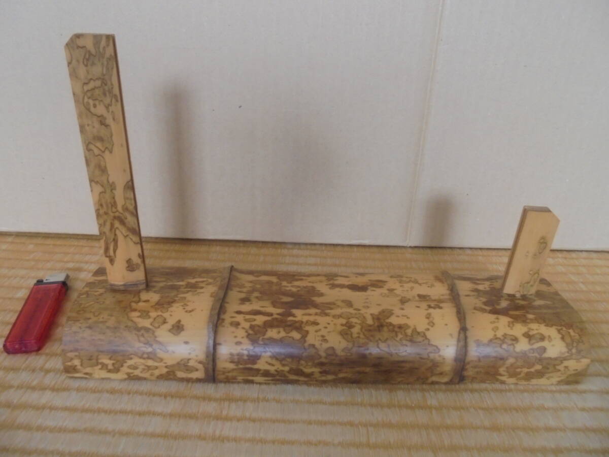 色紙立て 斑竹製 レトロ 紙箱 美品 3836 木製 竹製品 各種道具等 京都雲屋 拍卖