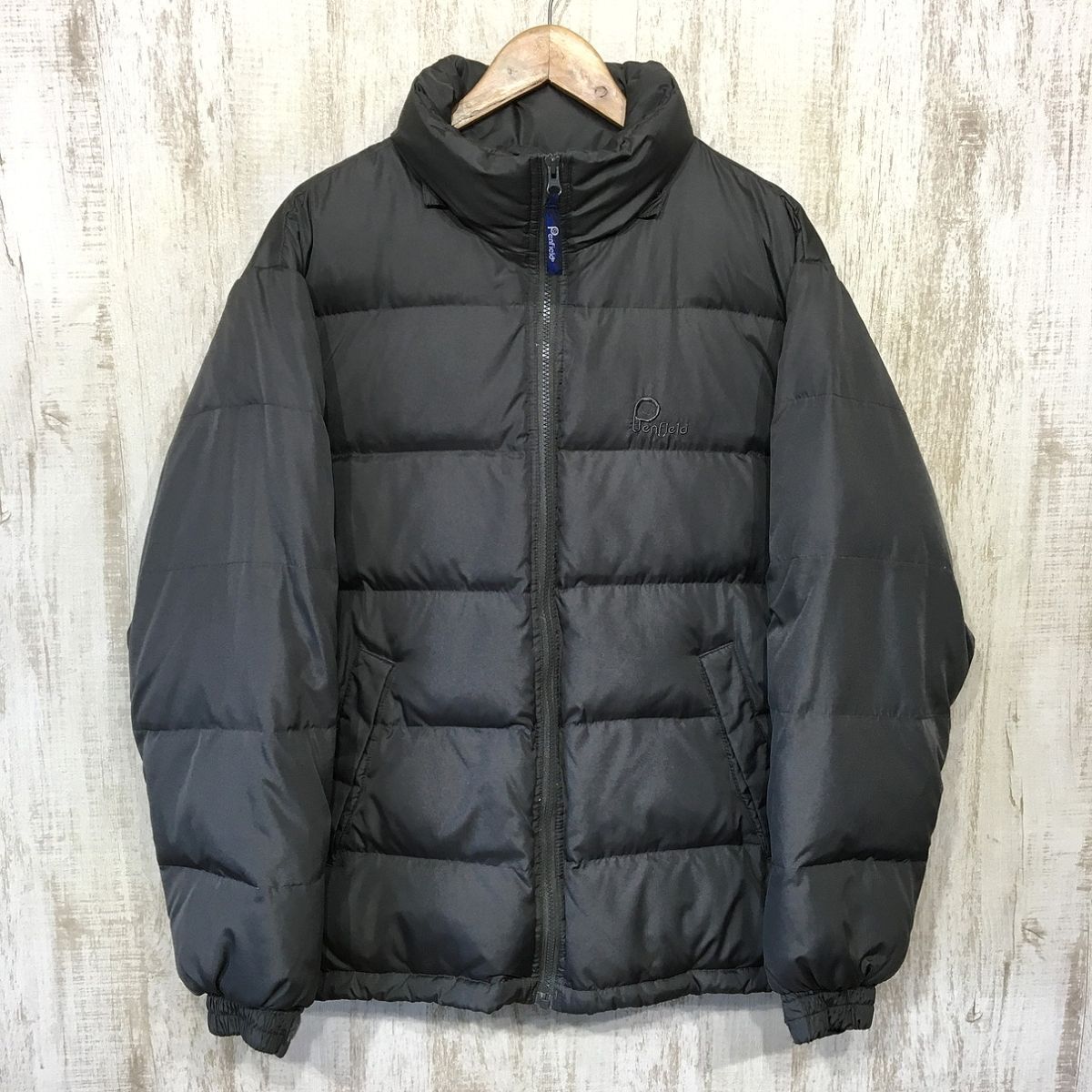 119☆【肉厚 ボリュームダウンジャケット】Penfield ペンフィールド グレー L拍卖