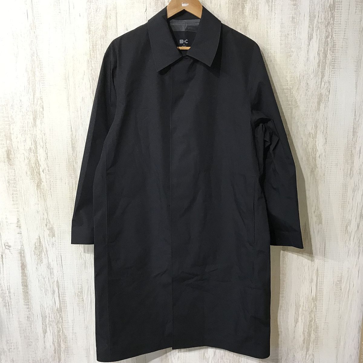 213☆【ブロックテックコート】UNIQLO C ユニクロ 黒 M拍卖