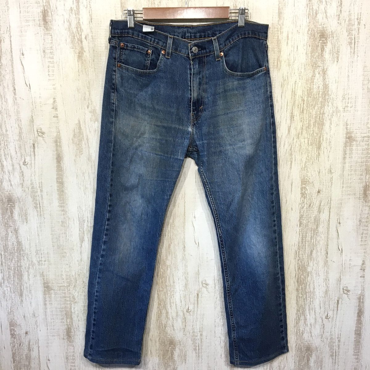 P951☆【505 デニムパンツ ジーンズ】LEVIS リーバイス 33 ジップフライ拍卖