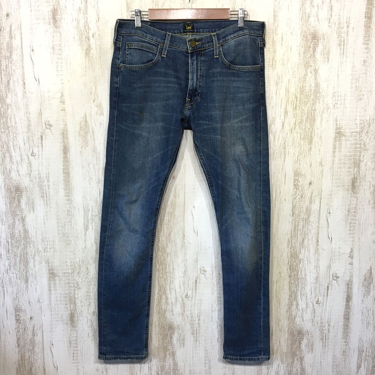 P952☆【アメカジ ストレートデニムパンツ ジーンズ】Lee リー 32拍卖