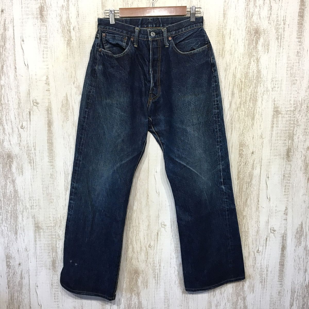 P963☆【バギーパンツ デニムジーンズ】DENIME ドゥニーム ボタンフライ拍卖