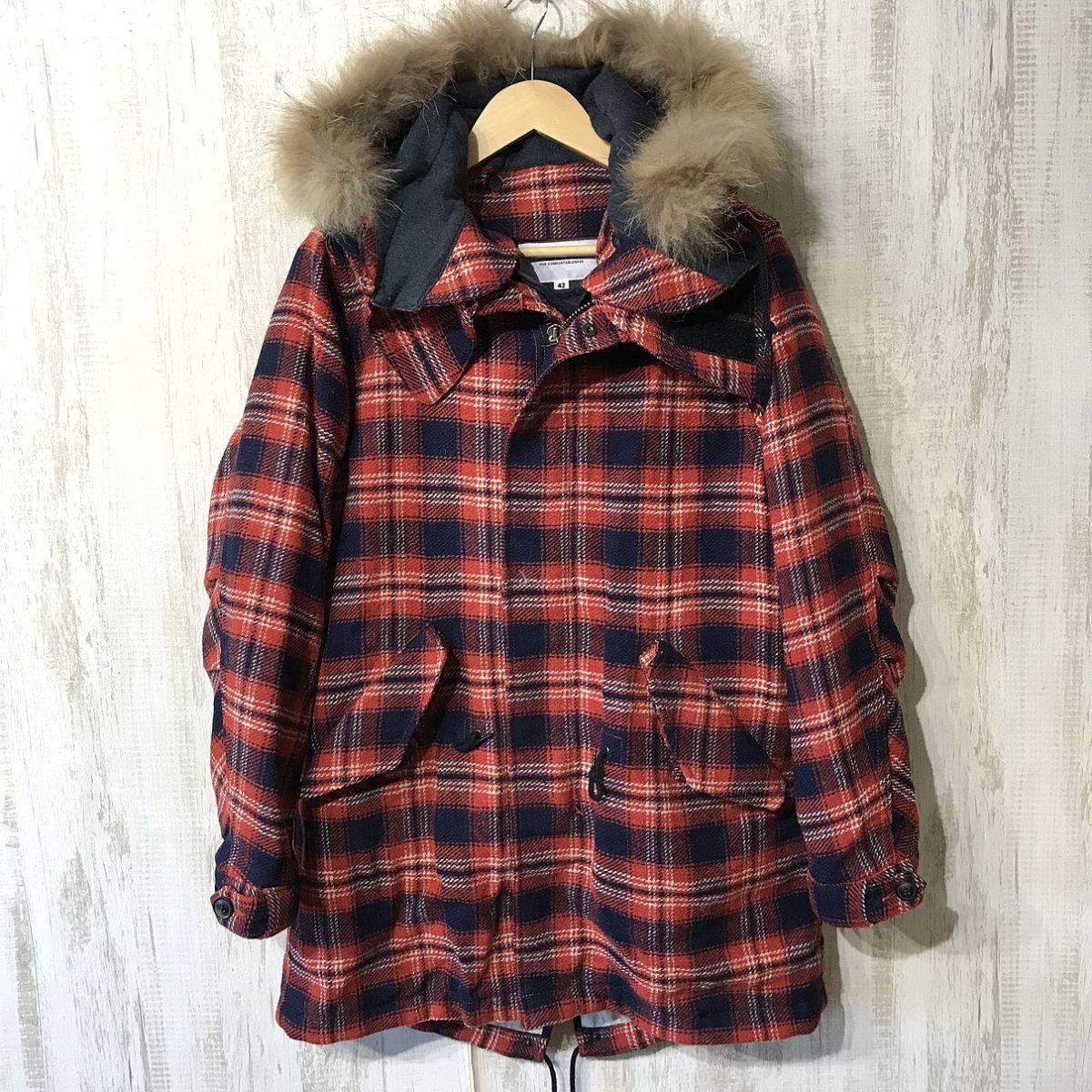 300☆【ダウンライナー付き N-3Bタイプ ウールジャケット】STANDARD スタンダード コート マルチカラー 42拍卖