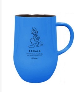 ドナルドダック 真空断熱ジョッキ ブルー / ステンレスマグカップ拍卖