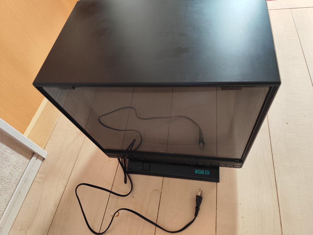 ★通電確認済★ National TH15-M5G ブラウン管カラーテレビ拍卖